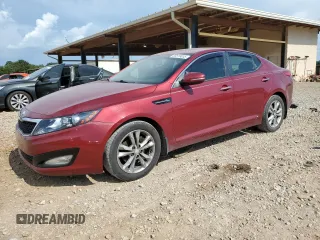 2013 Kia Optima EX with VIN 5XXGN4A78DG151613, listed as a Copart auction lot 65518035 with 185,900 mi miles and Salvage title. Bid and sale history available at DreamBid. Image 1.