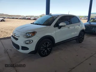 2018 FIAT 500X Pop with VIN ZFBCFXAB1JP715482, listed as a Copart auction lot 63706035 with 80,344 mi miles and Salvage title. Bid and sale history available at DreamBid. Image 1.