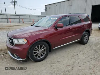 2017 Dodge Durango SXT with VIN 1C4RDHAG8HC878596, listed as a Copart auction lot 59110215 with 200,844 mi miles and Salvage title. Bid and sale history available at DreamBid. Image 1.