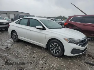 2023 Volkswagen Jetta S with VIN 3VW4M7BU4PM008220, listed as a Copart auction lot 73307764 with 58,386 mi miles and Salvage title. Bid and sale history available at DreamBid. Image 4.