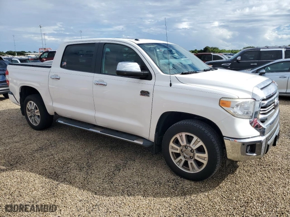 2016 Toyota Tundra 2WD Truck Platinum with VIN 5TFGW5F17GX205276, listed as a Copart auction lot 74146184 with 0 mi miles and Non Repairable. Bid and sale history available at carsss.com. Image 4.
