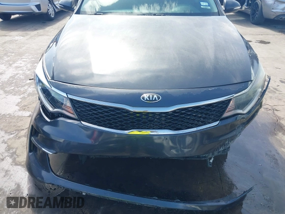 2016 Kia Optima LX Turbo with VIN 5XXGT4L12GG030448, listed as a IAAI auction lot 41744309 with 110,375 mi miles. Bid and sale history available at carsss.com. Image 6.