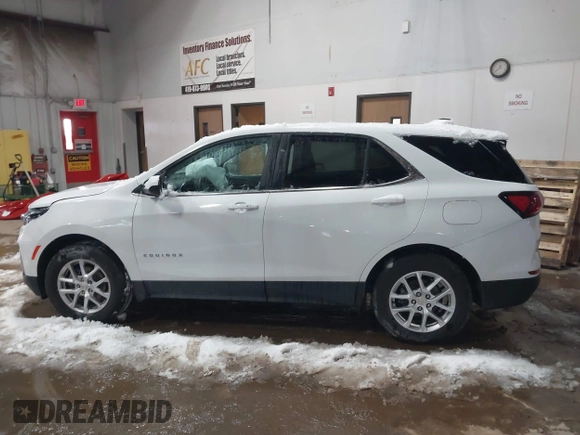 2024 Chevrolet Equinox LT with VIN 3GNAXUEGXRS152409, listed as a IAAI auction lot 41630575 with 4,853 mi miles. Bid and sale history available at carsss.com. Image 14.