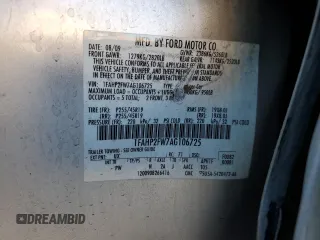 2010 Ford Taurus Limited with VIN 1FAHP2FW7AG106725, listed as a Copart auction lot 43017865 with 149,648 mi miles and Salvage Title. Bid and sale history available at carsss.com. Image 13.