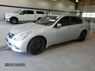 2012 Infiniti G37 x with VIN JN1CV6AR6CM971096, listed as a Copart auction lot 52460135 with 167,615 mi miles and Salvage Title. Bid and sale history available at DreamBid. Image 1.