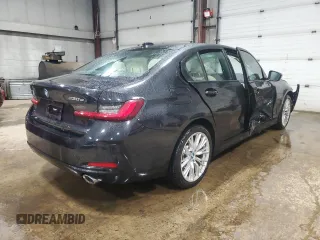 2023 BMW 3 Series 330e xDrive with VIN 3MW39FS08P8C88897, listed as a Copart auction lot 51423425 with 16,163 mi miles and Salvage Title. Bid and sale history available at carsss.com. Image 3.