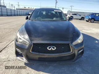 2020 Infiniti Q50 Pure with VIN JN1EV7AP5LM204983, listed as a Copart auction lot 80509274 with 13,029 mi miles and Salvage title. Bid and sale history available at DreamBid. Image 5.