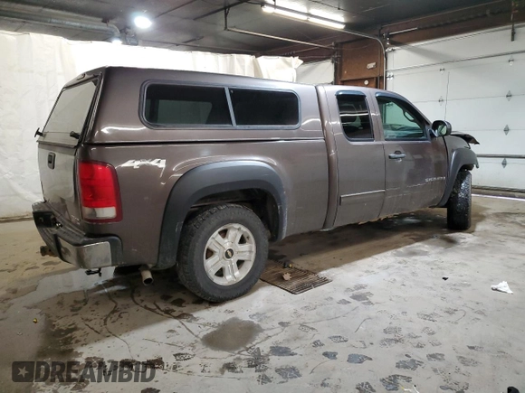 2008 GMC Sierra 1500 SLE1 z VIN 1GTEK19C88Z112135, wystawiony jako Copart lot #50772905 z przebiegiem 170 067 mil mil oraz Szkoda całkowita • Salvage title. Historia ofert i sprzedaży dostępna na DreamBid. Obrazek 3.