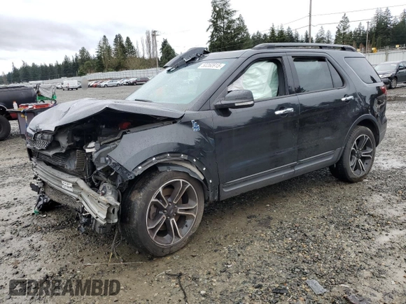 2013 Ford Explorer Sport z VIN 1FM5K8GT3DGC34561, wystawiony jako Copart lot #50260915 z przebiegiem 169 097 mil mil oraz Szkoda całkowita • Salvage title. Historia ofert i sprzedaży dostępna na DreamBid. Obrazek 1.