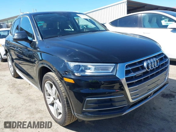 2019 Audi Q5 Premium with VIN WA1ANAFY8K2135057, listed as a IAAI auction lot 41870849 with 32,973 mi miles. Bid and sale history available at carsss.com. Image 1.