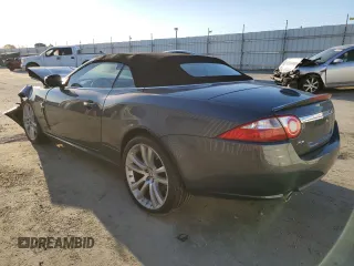 2007 Jaguar XK with VIN SAJWA44B875B18888, listed as a Copart auction lot 73125854 with 116,421 mi miles and Salvage Title. Bid and sale history available at carsss.com. Image 2.