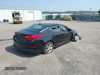 2015 Kia Optima LX with VIN KNAGM4A7XF5653580, listed as a IAAI auction lot 42483072 with 103,589 mi miles and . Bid and sale history available at DreamBid. Image 4.