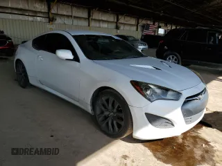 2013 Hyundai Genesis Coupe R-Spec with VIN KMHHT6KD3DU103713, listed as a Copart auction lot 52994445 with 127,696 mi miles and Clean title. Bid and sale history available at DreamBid. Image 4.