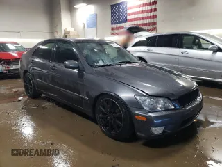 2003 Lexus IS 300/350 with VIN JTHBD192930071854, listed as a Copart auction lot 46166955 with 240,258 mi miles and Salvage Title. Bid and sale history available at DreamBid. Image 4.