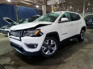 2019 Jeep Compass Limited with VIN 3C4NJCCB2KT662962, listed as a Copart auction lot 49315135 with 89,087 mi miles and Clean Title. Bid and sale history available at carsss.com. Image 1.