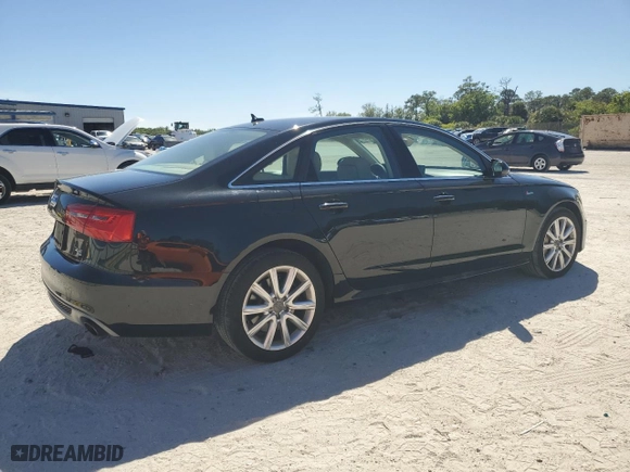 2015 Audi A6 3.0T Premium Plus with VIN WAUFGAFC3FN011970, listed as a Copart auction lot 49910845 with 78,689 mi miles and Salvage Title. Bid and sale history available at carsss.com. Image 3.