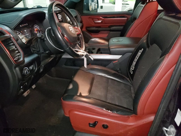 2019 Ram 1500 Rebel with VIN 1C6RRFEG0KN869572, listed as a Copart auction lot 79918594 with 90,961 mi miles and Clean Title. Bid and sale history available at carsss.com. Image 7.