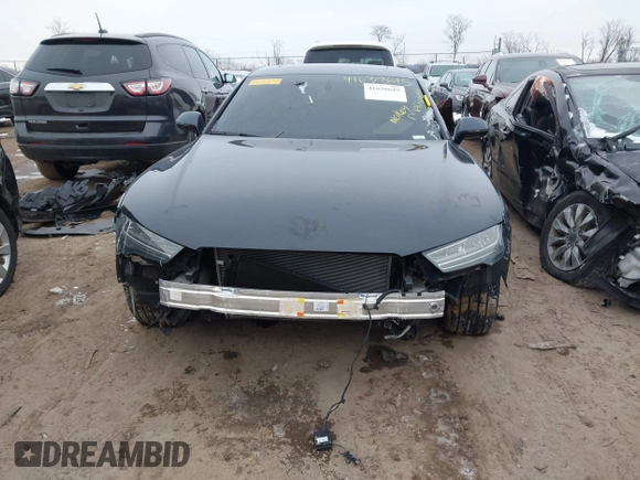 2016 Audi A7 3.0 Premium Plus with VIN WAUWGAFC0GN006470, listed as a IAAI auction lot 41638615 with 104,040 mi miles. Bid and sale history available at carsss.com. Image 6.