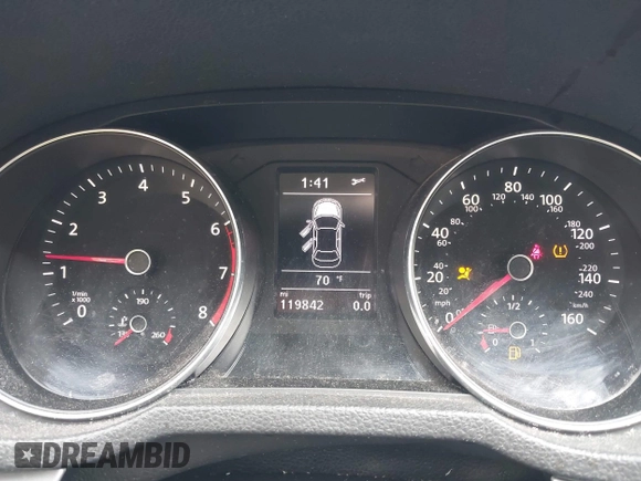 2016 Volkswagen Passat S with VIN 1VWAT7A30GC054210, listed as a IAAI auction lot 42452304 with 119,842 mi miles and . Bid and sale history available at DreamBid. Image 7.