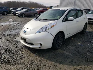 2017 Nissan LEAF SL with VIN 1N4BZ0CP5HC307235, listed as a Copart auction lot 42744383 with 73,913 mi miles. Bid and sale history available at carsss.com. Image 1.