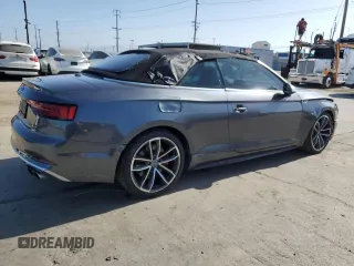 2018 Audi S5 Premium Plus z VIN WAUY4GF57JN005703, wystawiony jako Copart lot #57828125 z przebiegiem 40 459 mil mil oraz Szkody całkowita. Historia ofert i sprzedaży dostępna na DreamBid. Obrazek 3.
