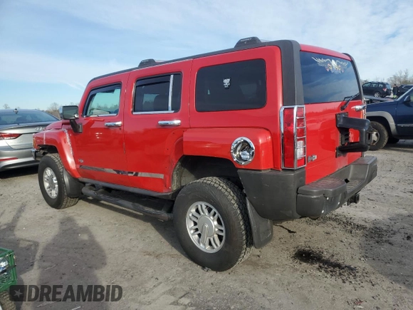 2008 Hummer H3 SUV Luxury with VIN 5GTEN13E588121861, listed as a Copart auction lot 83761754 with 182,940 mi miles and Salvage Title. Bid and sale history available at carsss.com. Image 2.