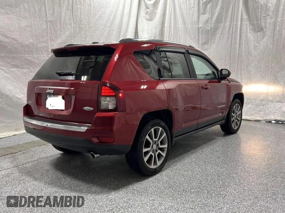 2016 Jeep Compass High Altitude with VIN 1C4NJDEB4GD663613, listed as a Copart auction lot 62422125 with 53,483 mi miles and Clean title. Bid and sale history available at DreamBid. Image 4.