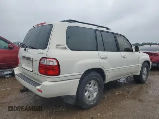 2000 Lexus LX 470 z VIN JT6HT00WXY0120728, wystawiony jako Copart lot #59509515 z przebiegiem 360 131 mil mil oraz Czysty tytuł • Clean title. Historia ofert i sprzedaży dostępna na DreamBid. Obrazek 3.