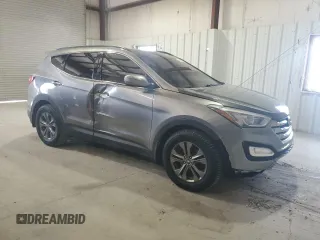2014 Hyundai Santa Fe with VIN 5XYZUDLB4EG135032, listed as a Copart auction lot 60631295 with 126,704 mi miles and Clean title. Bid and sale history available at DreamBid. Image 4.