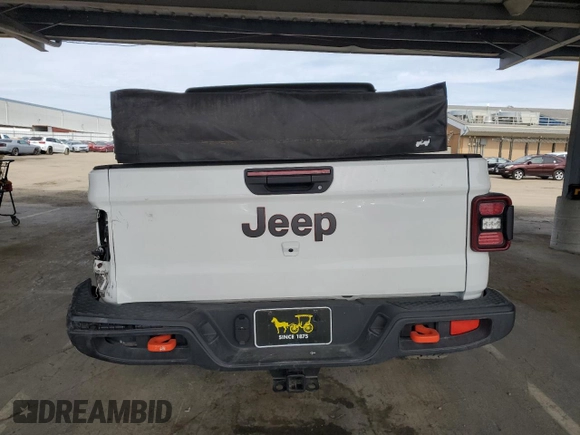 2024 Jeep Gladiator Mojave X с VIN 1C6JJTEGXRL105429, выставлен на аукционе Copart как лот 49850525 с пробегом 4 692 миль миль и Списание • Salvage title. История ставок и продаж доступна на DreamBid. Изображение 6.