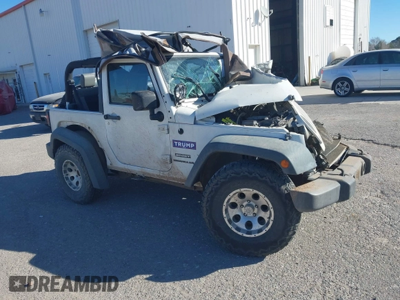 2010 Jeep Wrangler Mountain with VIN 1J4AA2D14AL173286, listed as a IAAI auction lot 41661821 with Not Provided miles and . Bid and sale history available at carsss.com. Image 1.