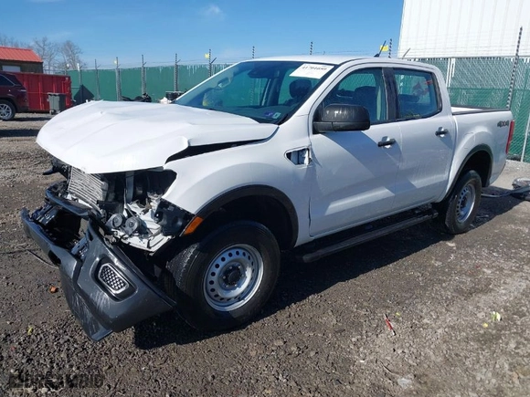 2019 Ford Ranger XL with VIN 1FTER4FH1KLB13599, listed as a IAAI auction lot 41701059 with 20,969 mi miles. Bid and sale history available at carsss.com. Image 2.