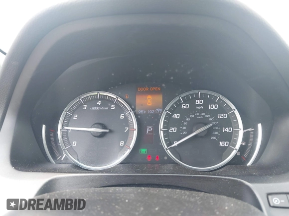 2016 Acura TLX with VIN 19UUB1F37GA006595, listed as a IAAI auction lot 42610775 with 102,177 mi miles and . Bid and sale history available at DreamBid. Image 7.