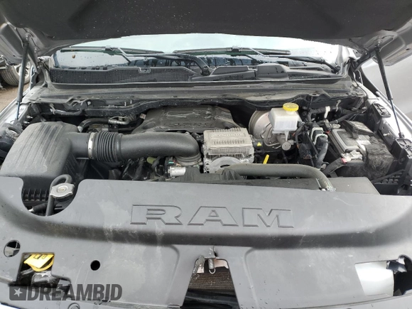2024 Ram 1500 Big Horn with VIN 1C6SRFFT9RN118123, listed as a Copart auction lot 56187125 with 35,691 mi miles and Salvage title. Bid and sale history available at DreamBid. Image 11.