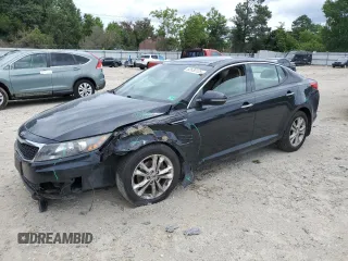 2013 Kia Optima EX z VIN 5XXGN4A70DG118993, wystawiony jako Copart lot #62630125 z przebiegiem 187 103 mil mil oraz Szkoda całkowita • Salvage title. Historia ofert i sprzedaży dostępna na DreamBid. Obrazek 1.