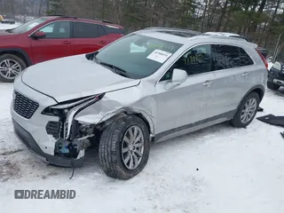 2019 Cadillac XT4 FWD Premium Luxury with VIN 1GYFZCR42KF223397, listed as a IAAI auction lot 41308551 with 20,575 mi miles. Bid and sale history available at carsss.com. Image 2.