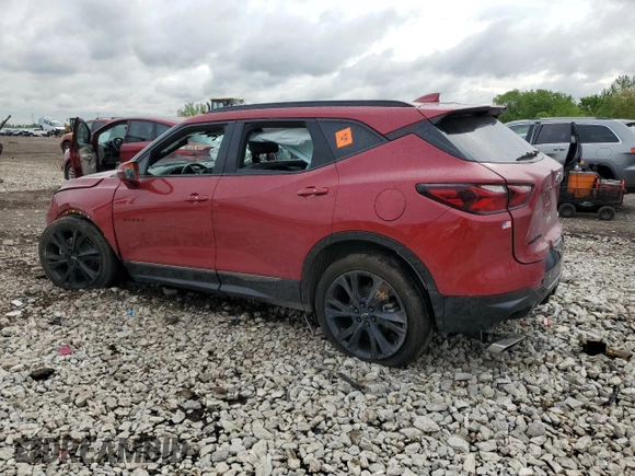 2020 Chevrolet Blazer RS с VIN 3GNKBKRS4LS641708, выставлен на аукционе Copart как лот 56632775 с пробегом 46 063 миль миль и Списание • Salvage title. История ставок и продаж доступна на DreamBid. Изображение 2.