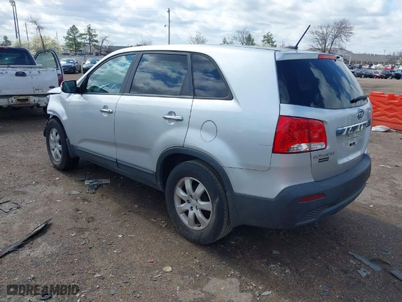 2012 Kia Sorento LX with VIN 5XYKT3A14CG199416, listed as a IAAI auction lot 41790577 with 178,158 mi miles. Bid and sale history available at carsss.com. Image 3.