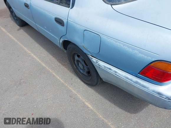 1993 Toyota Corolla with VIN JT2AE04E8P0034606, listed as a IAAI auction lot 42226816 with 78,266 mi miles and . Bid and sale history available at DreamBid. Image 6.
