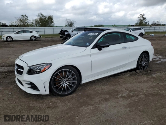 2022 Mercedes-Benz C 300 with VIN W1KWJ8DB0NG113775, listed as a Copart auction lot 78471944 with 20,225 mi miles and Salvage Title. Bid and sale history available at DreamBid. Image 1.