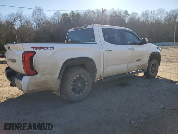 2022 Toyota Tundra 4WD SR5 with VIN 5TFLA5DB3NX048335, listed as a Copart auction lot 41759795 with 74,517 mi miles and Salvage Title. Bid and sale history available at carsss.com. Image 3.