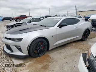 2017 Chevrolet Camaro 1SS with VIN 1G1FE1R78H0189292, listed as a Copart auction lot 55290125 with 80,987 mi miles and Clean title. Bid and sale history available at DreamBid. Image 1.
