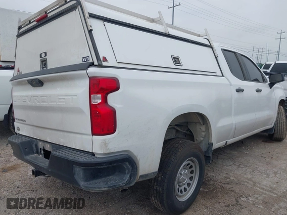 2020 Chevrolet Silverado 1500 Work Truck with VIN 1GCRWAEF0LZ235619, listed as a IAAI auction lot 42145617 with 139,912 mi miles and . Bid and sale history available at DreamBid. Image 4.