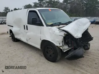 2011 Chevrolet Express Cargo with VIN 1GCWGFCA0B1169848, listed as a Copart auction lot 44536435 with Not provided miles and Salvage title. Bid and sale history available at DreamBid. Image 4.