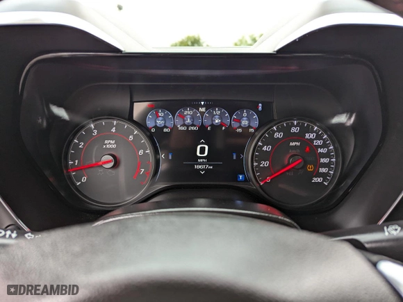2019 Chevrolet Camaro ZL1 with VIN 1G1FJ1R64K0118617, listed as a Copart auction lot 44294925 with 18,617 mi miles and Clean Title. Bid and sale history available at carsss.com. Image 8.