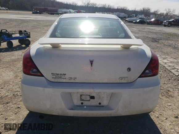 2007 Pontiac G6 GT with VIN 1G2ZH18NX74191472, listed as a Copart auction lot 41792754 with 74,380 mi miles and Salvage title. Bid and sale history available at DreamBid. Image 6.