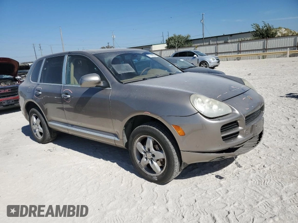 2006 Porsche Cayenne S with VIN WP1AB29P26LA61060, listed as a Copart auction lot 77146574 with 100,216 mi miles and Salvage Title. Bid and sale history available at carsss.com. Image 4.