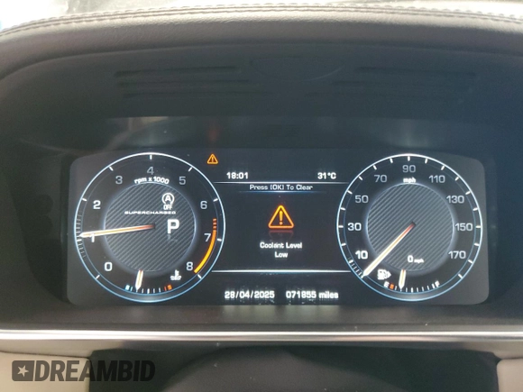 2015 Land Rover Range Rover Supercharged с VIN SALGS2TF7FA232868, выставлен на аукционе Copart как лот 54892895 с пробегом 71 855 миль миль и Списание • Salvage title. История ставок и продаж доступна на DreamBid. Изображение 9.