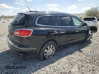 2017 Buick Enclave Leather with VIN 5GAKVBKD4HJ315218, listed as a Copart auction lot 53353915 with 132,781 mi miles and Salvage Title. Bid and sale history available at DreamBid. Image 3.