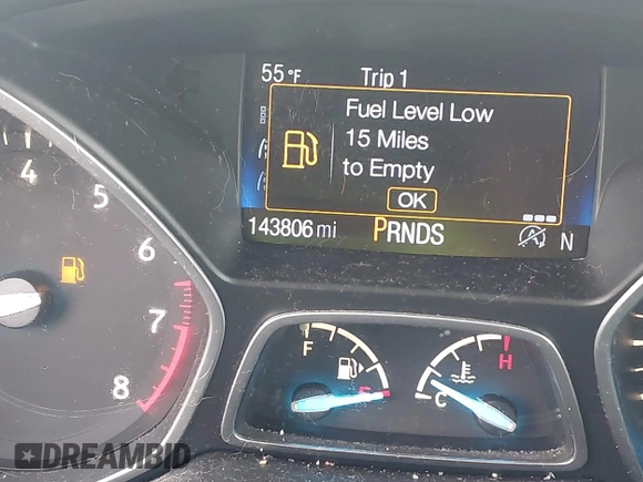 2017 Ford Escape SE with VIN 1FMCU9GD1HUB46034, listed as a IAAI auction lot 41840906 with 143,806 mi miles. Bid and sale history available at carsss.com. Image 15.